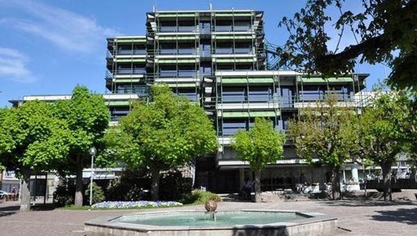 Rheinfelden erreichte neuen Rekord beim Stadtradeln.
Rathaus Rheinfelden.