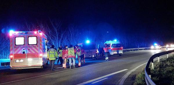 Freiburg : Sieben Verletzte Nach Verkehrsunfall Bei Freiburg ...