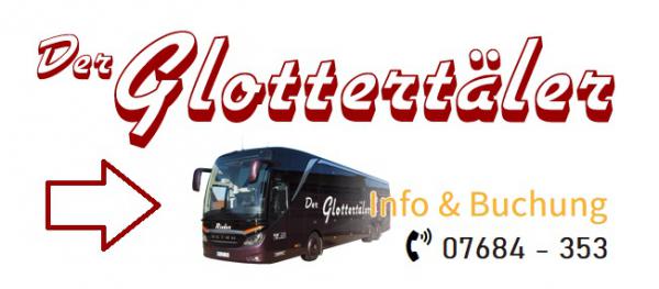 Der Glottertäler - Omnibus Rieder
In den Engematten 4
79286 Glottertal

Buchungs-Tel. 07684 / 353
E-Mail: rieder@der-glottertaeler.de
www.der-glottertaeler.de