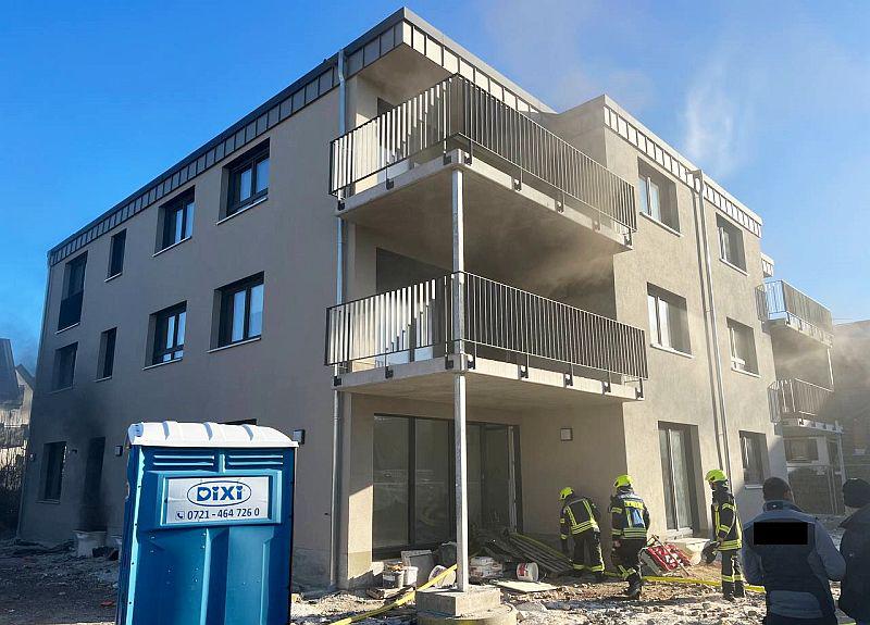 Kellerbrand in Waldkirch-Buchholz.

Foto: Freiwillige Feuerwehr Waldkirch