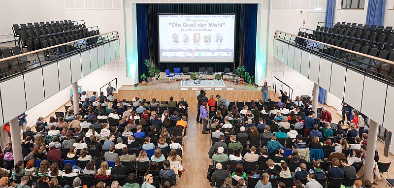 “Die Qual der Wahl” in Freiburg mit 600 Teilnehmenden war ein voller Erfolg.

Foto: Thomas Zhou