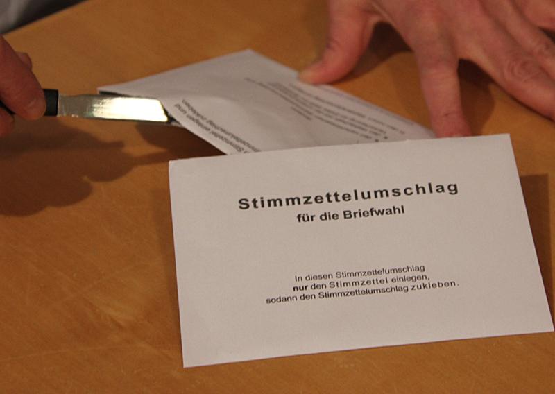 38 Prozent stimmten per Briefwahl ab

Bild: Reinhard Laniot / Internetzeitug REGIOTRENDS